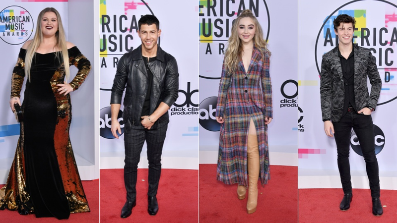 Illustration for article titled Mahogany Excellence, Sheer Shit, and... Some Weird Choices on the American Music Awards Red Carpet